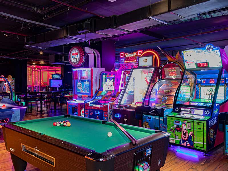 arcade for birthday, the game mumbai